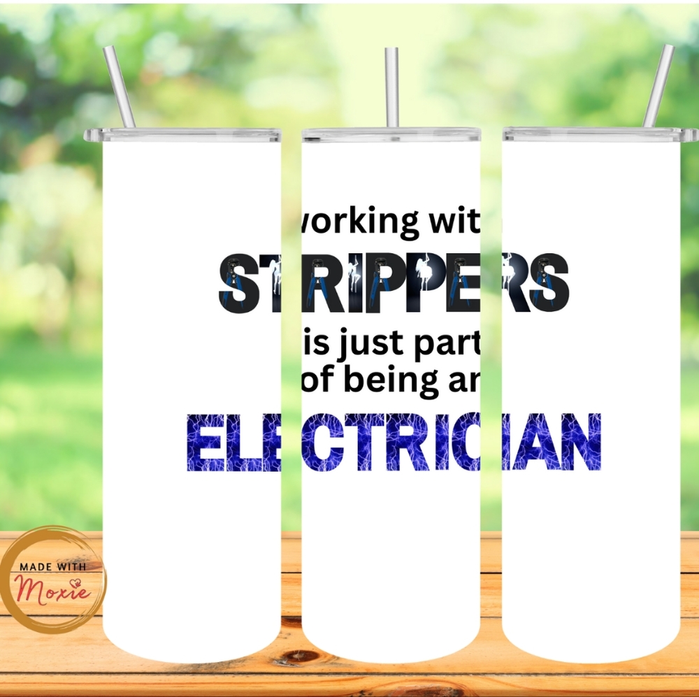 20oz Electrian Tumbler